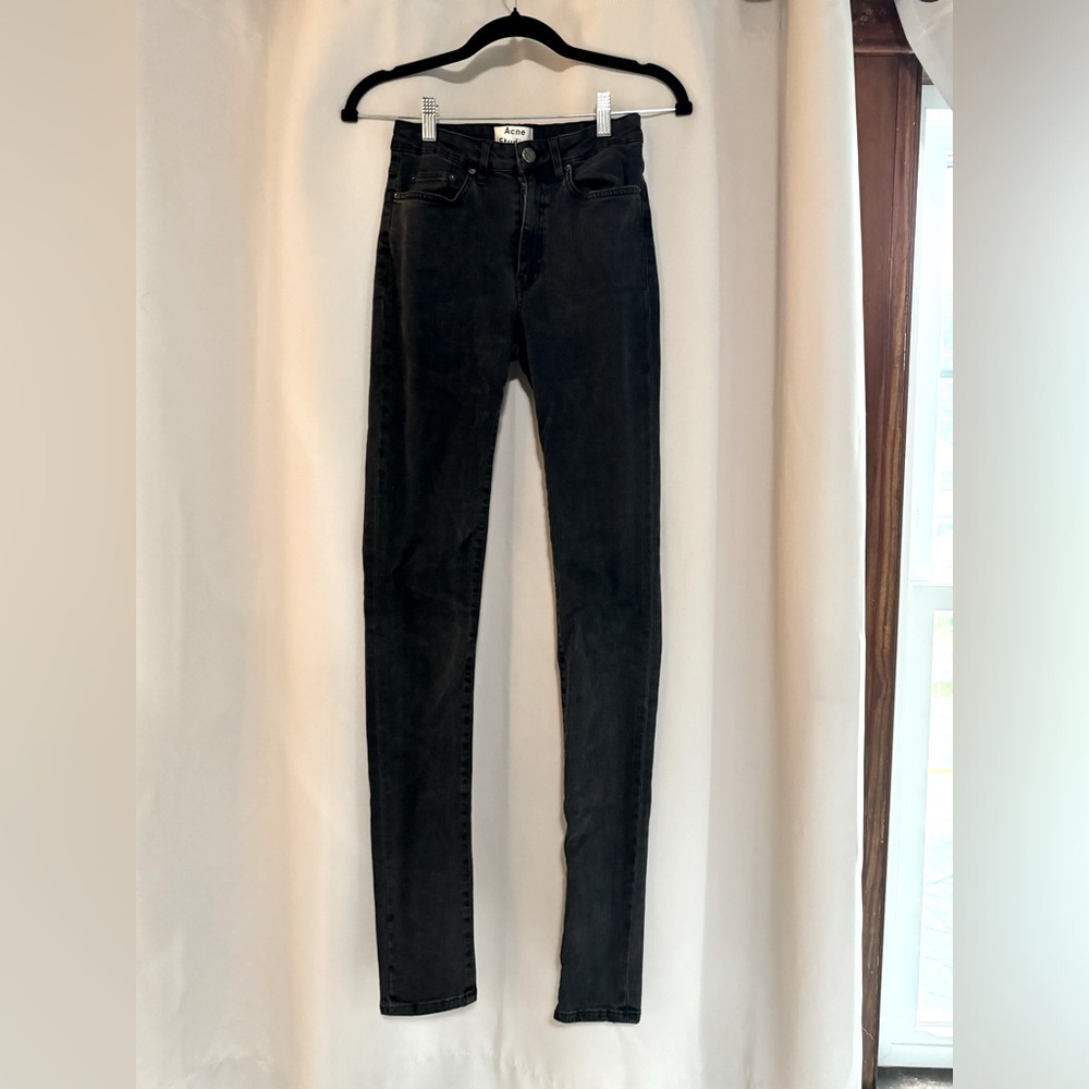 Acne Studios Grey Skinny Jeans - 27